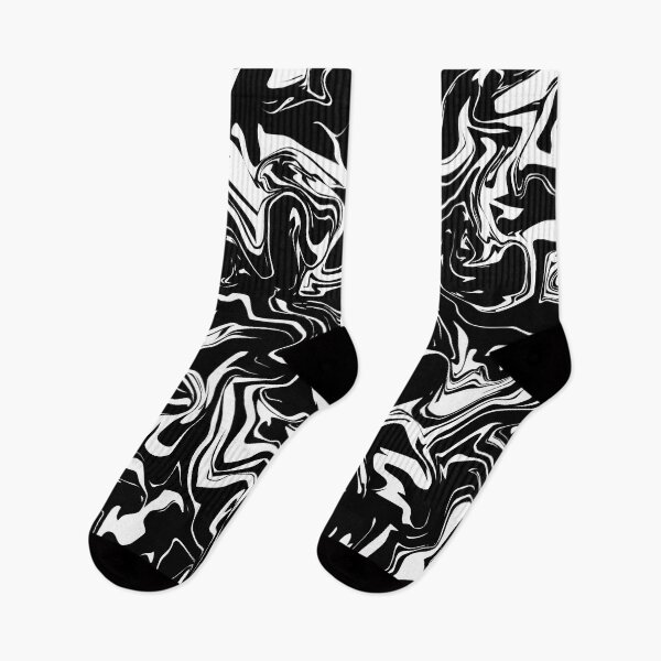 Item preview, Black and White Oil Spill  designed and sold by WildNClassyFun.