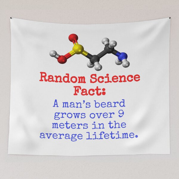 Item preview, A Man's Beard Grows Over 9 Meters - Science Fact designed and sold by CrankyOldDude.