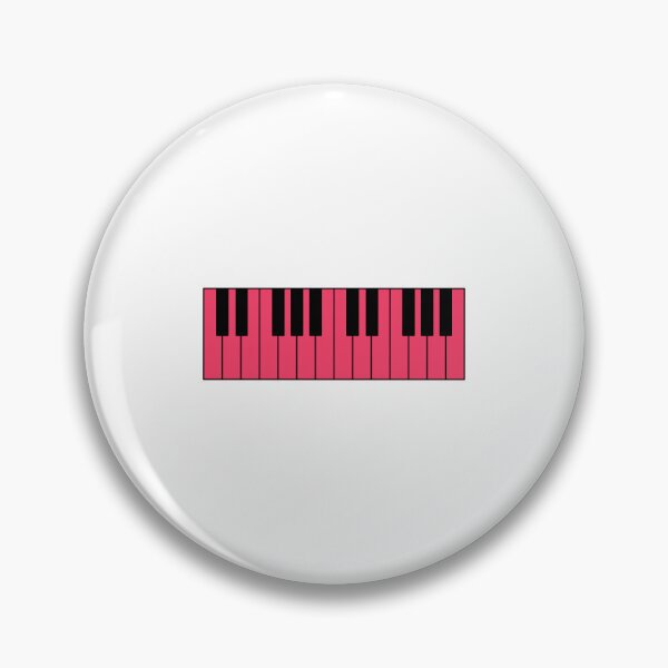 Item preview, Piano keyboard bright pink designed and sold by Inspirationmotivation.