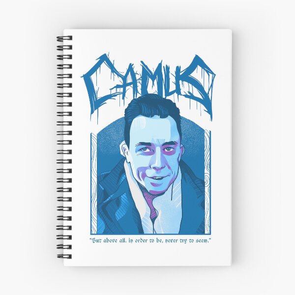 Item preview, Albert Camus Metal designed and sold by AZHStudio.