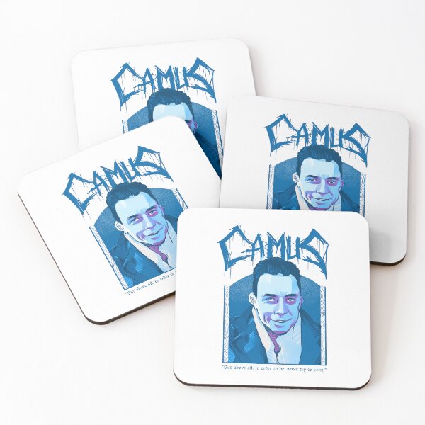 Item preview, Albert Camus Metal designed and sold by AZHStudio.