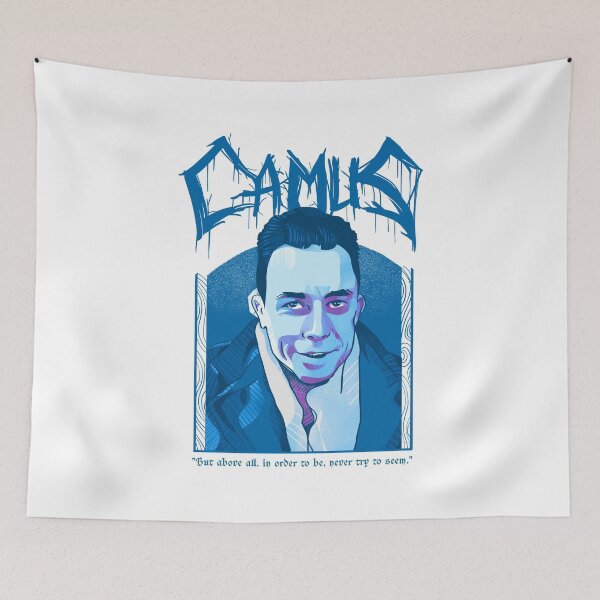 Item preview, Albert Camus Metal designed and sold by AZHStudio.