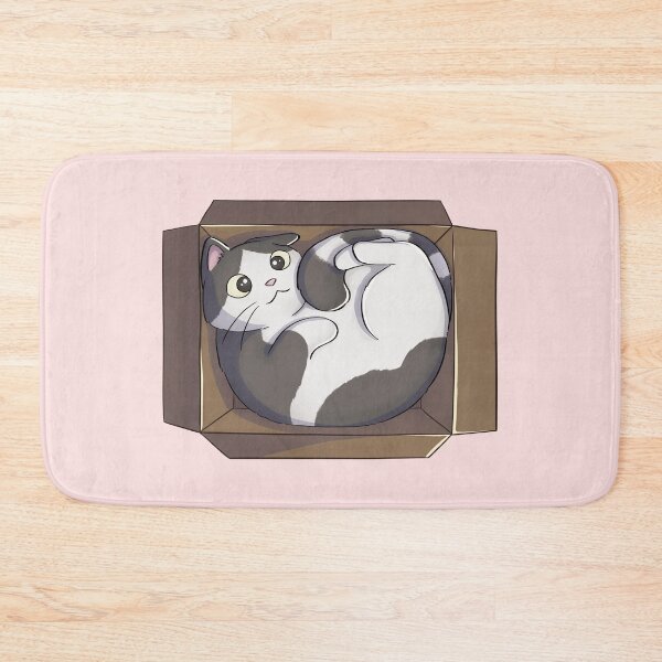 Item preview, Cat Curled Up In Box designed and sold by Meowrye.