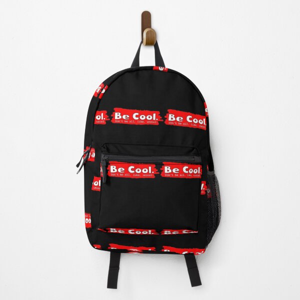 Item preview, Red Sarcastic "Be Cool. Don't be all, like, uncool." designed and sold by ElLocoMus.