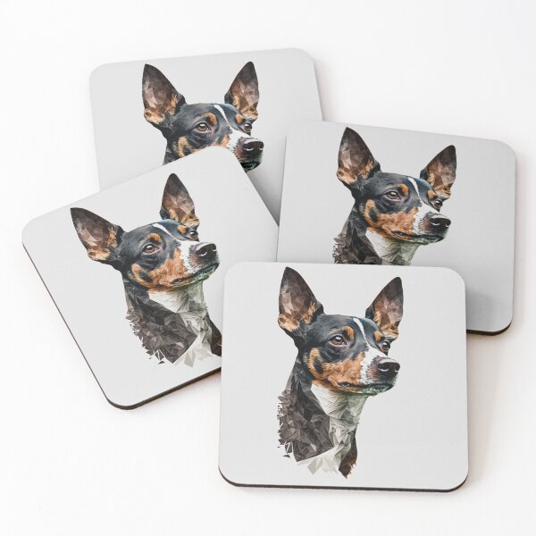 Item preview, Rat Terrier Portrait designed and sold by Animally-Ai.