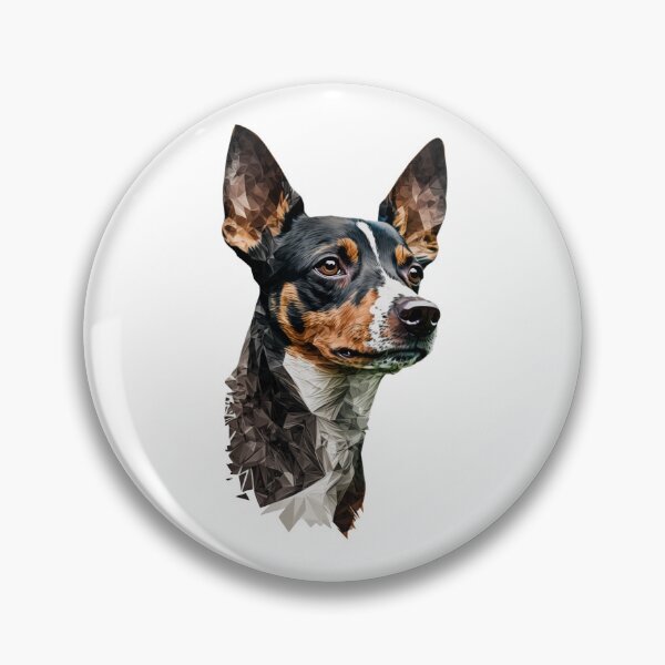 Item preview, Rat Terrier Portrait designed and sold by Animally-Ai.