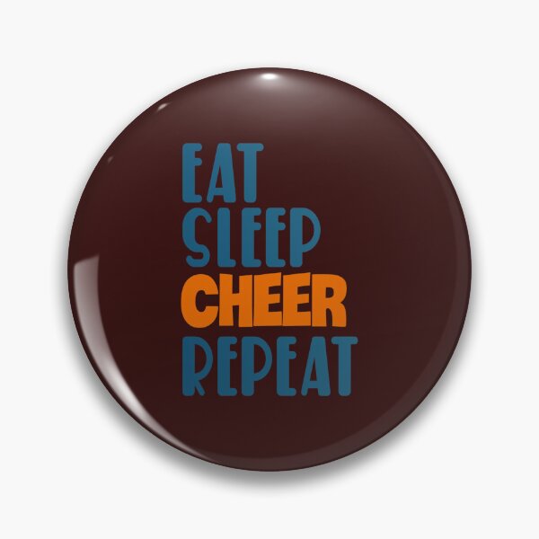 Item preview, Eat Sleep Cheer Repeat Active   designed and sold by carolinaliving.