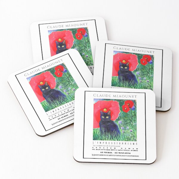 Item preview, Fantasy Gallery Poster for Cluade Miaounet "Le coquelicot de la princesse" designed and sold by ArtistaCats.