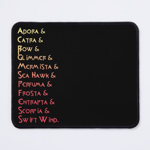 Item preview, Adora & Catra & Bow & Glimmer & Mermista & Sea Hawk & Perfuma & Frosta & Entrapta & Scorpia & Swift Wind designed and sold by hyperfix8ion.