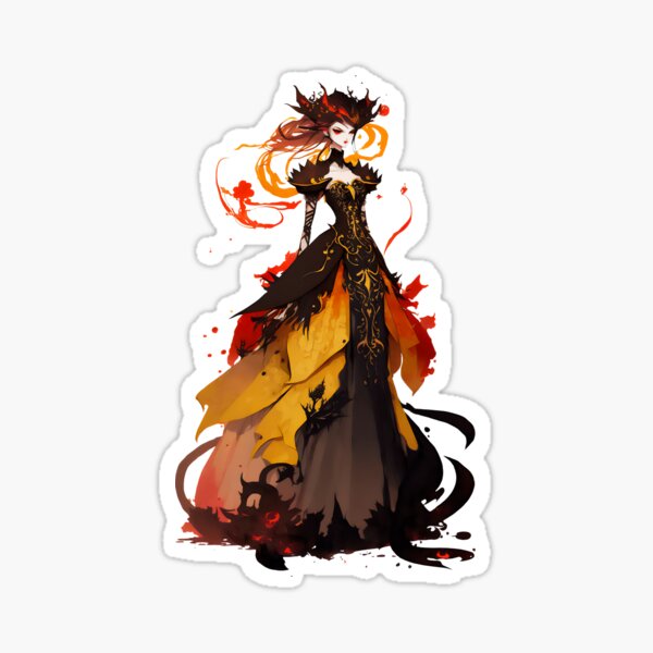 Madame Dragon Sticker
