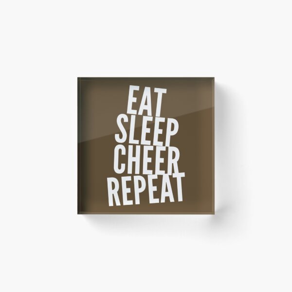 Item preview, Eat Sleep Cheer Repeat  Best Design  Trending     designed and sold by carolinaliving.