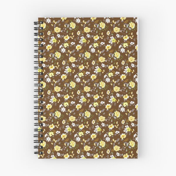 Item preview, Yellow Roses on Chocolate Brown Background designed and sold by Darcy777.