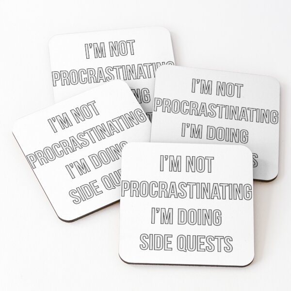 Item preview, I'm not procrastinating, I'm doing side quests designed and sold by Zelius.