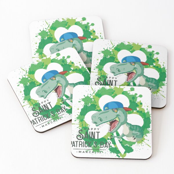 Item preview, Happy Patrick´s Day Dino Cap designed and sold by DragonPrint.