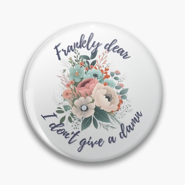 Item preview, I don't Give a Damn Colorful Romantic Bouquet  designed and sold by BotanicalWoe.