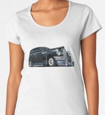 Cartoon retro limousine Women's Premium T-Shirt