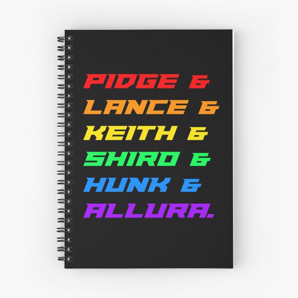 Item preview, Pidge & Lance & Keith & Shiro & Hunk & Allura designed and sold by hyperfix8ion.