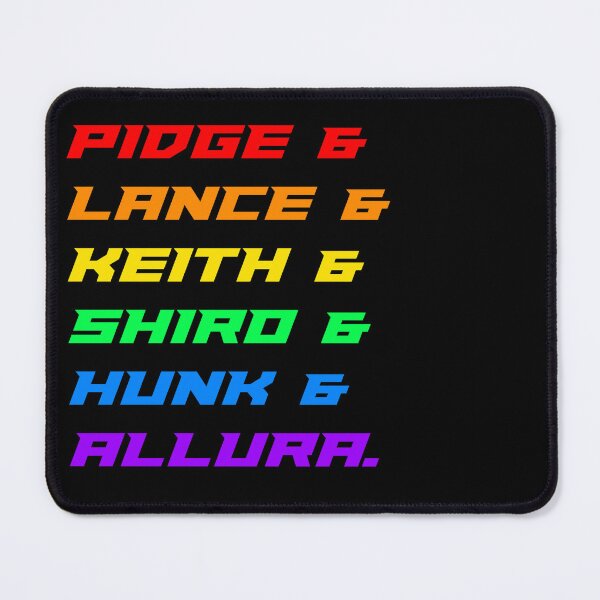 Item preview, Pidge & Lance & Keith & Shiro & Hunk & Allura designed and sold by hyperfix8ion.