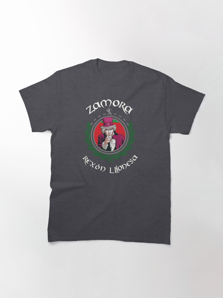 Imagen 2 de 7, Camiseta clásica con la obra Zamora - Rexón Llionesa, diseñada y vendida por okmultimedia.