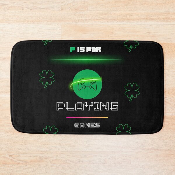 Item preview, P is for Playing Video Games designed and sold by CREATIVELEANS ⭐️⭐️⭐️⭐️⭐️.