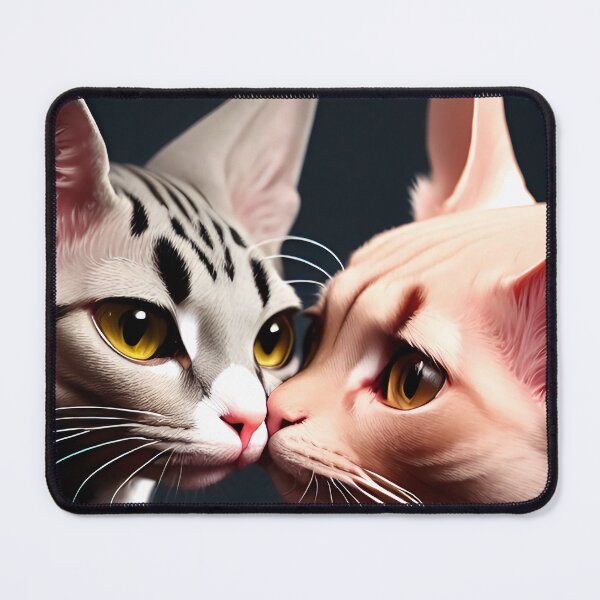 Item preview, Cat Kissing Illustration / GTIllustration010 designed and sold by Grafititee.