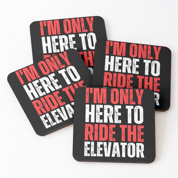 Item preview,  Funny Only Here To Ride The Elevator Elevator Mechanic Tee  designed and sold by vensoos.