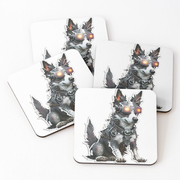 Item preview, cyberpunk dog 1 designed and sold by HowardRoberts.