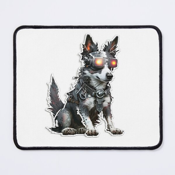 Item preview, cyberpunk dog 1 designed and sold by HowardRoberts.
