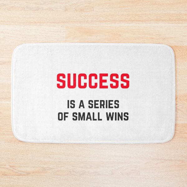 Item preview, SUCCESS IS A SERIES OF SMALL WINS designed and sold by Inspirationmotivation.