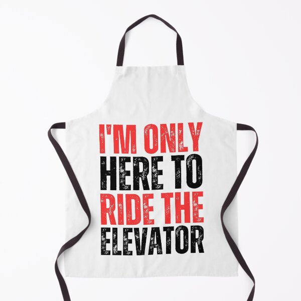 Item preview, Funny Only Here To Ride The Elevator Elevator Mechanic Tee  designed and sold by vensoos.
