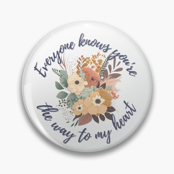 Item preview, Everyone Knows You are the Way to my Heart Colorful Romantic Bouquet  designed and sold by BotanicalWoe.