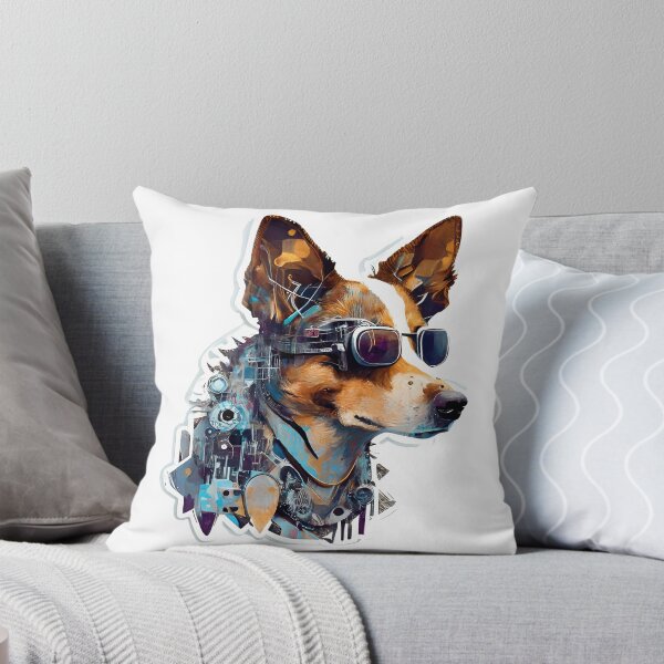 Item preview, cyberpunk dog three designed and sold by HowardRoberts.