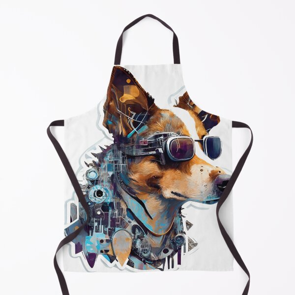 Item preview, cyberpunk dog three designed and sold by HowardRoberts.