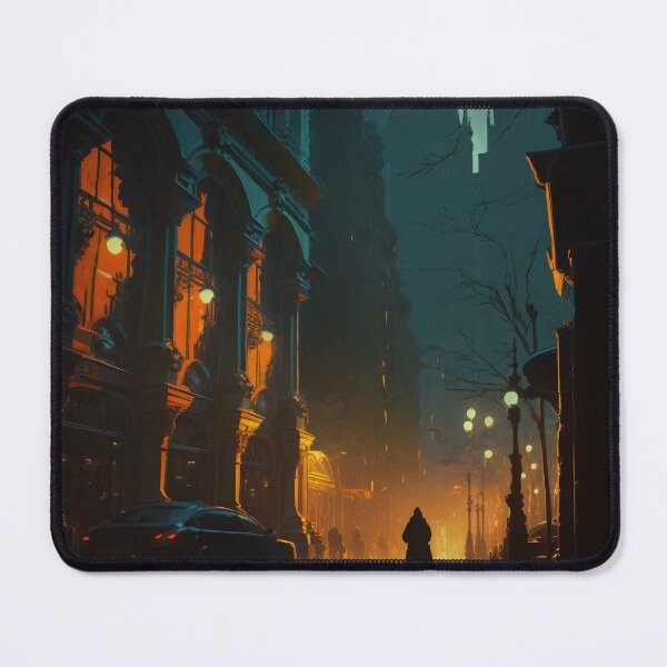 Item preview, Echoes of the Past: Walking Through Haunted Streets designed and sold by oanaunciuleanu.