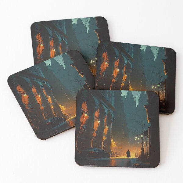 Item preview, Echoes of the Past: Walking Through Haunted Streets designed and sold by oanaunciuleanu.
