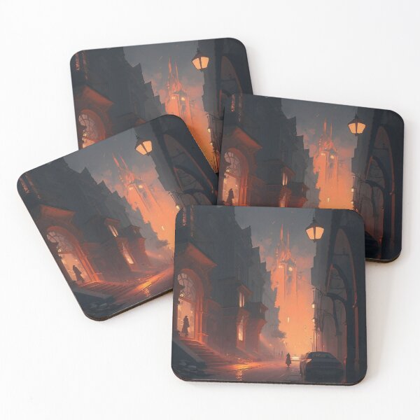 Item preview, Echoes of the Past: Walking Through Haunted Streets designed and sold by oanaunciuleanu.