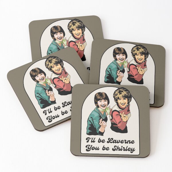 Artikelvorschau, Laverne und Shirley entworfen und verkauft von Unhinged Heather.