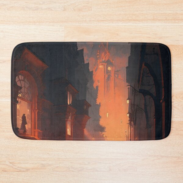 Item preview, Echoes of the Past: Walking Through Haunted Streets designed and sold by oanaunciuleanu.