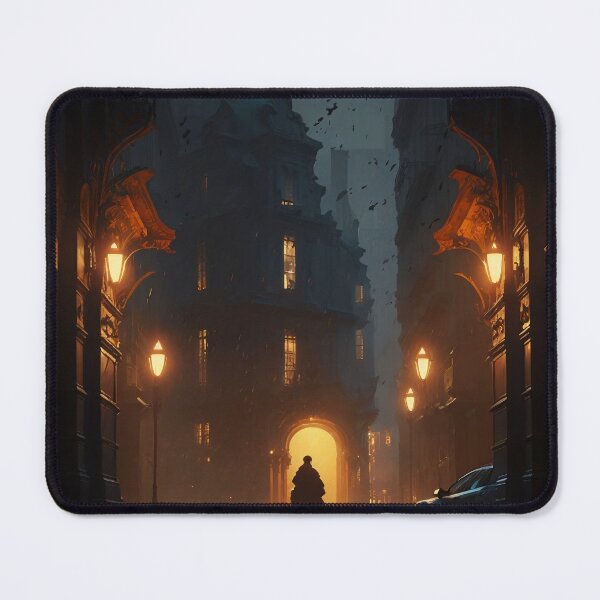 Item preview, Echoes of the Past: Walking Through Haunted Streets designed and sold by oanaunciuleanu.