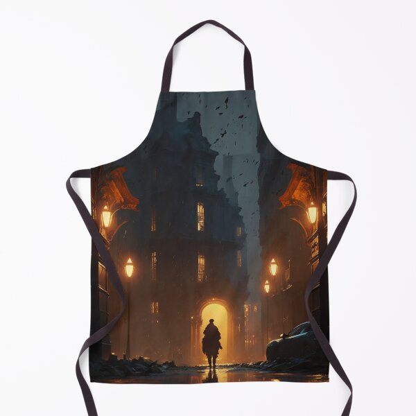 Item preview, Echoes of the Past: Walking Through Haunted Streets designed and sold by oanaunciuleanu.