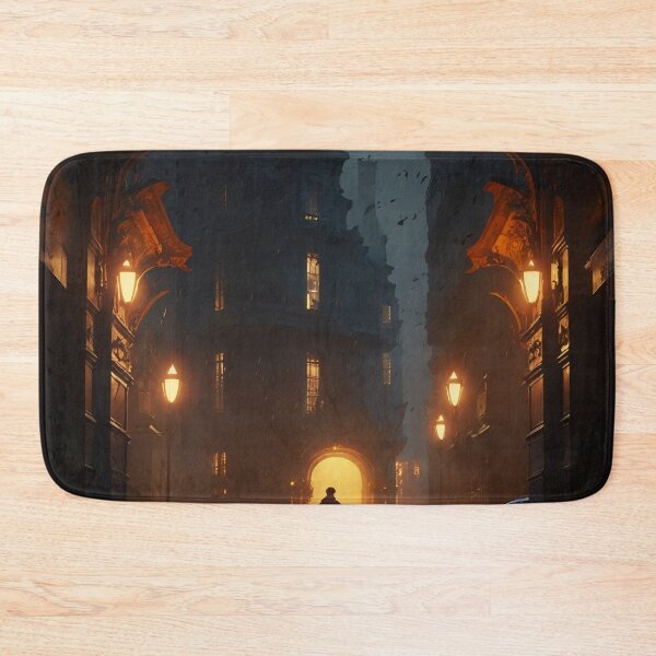 Item preview, Echoes of the Past: Walking Through Haunted Streets designed and sold by oanaunciuleanu.