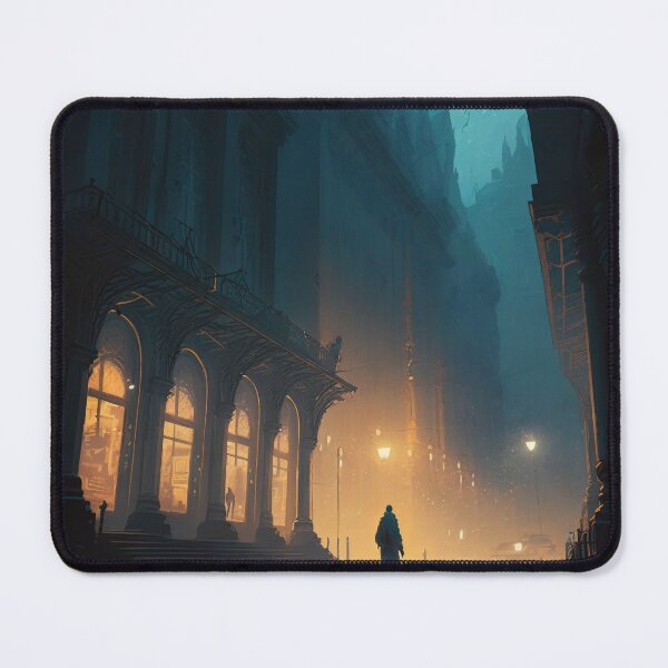 Item preview, Echoes of the Past: Walking Through Haunted Streets designed and sold by oanaunciuleanu.
