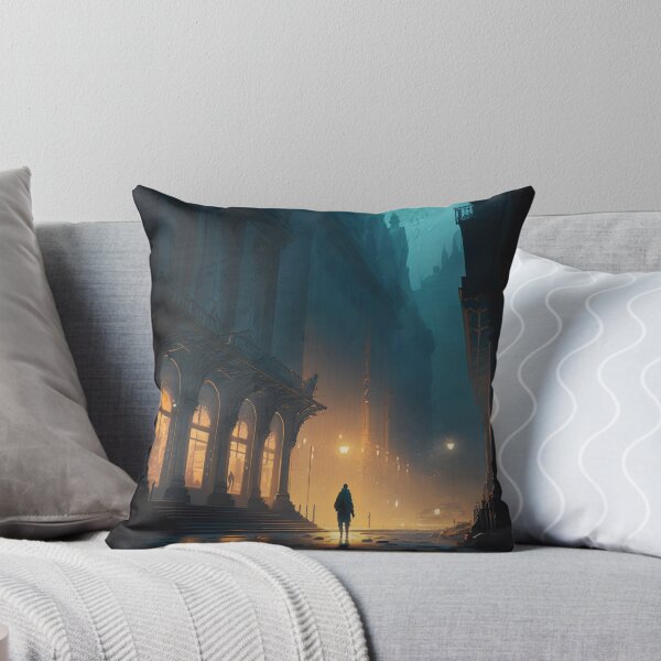 Item preview, Echoes of the Past: Walking Through Haunted Streets designed and sold by oanaunciuleanu.