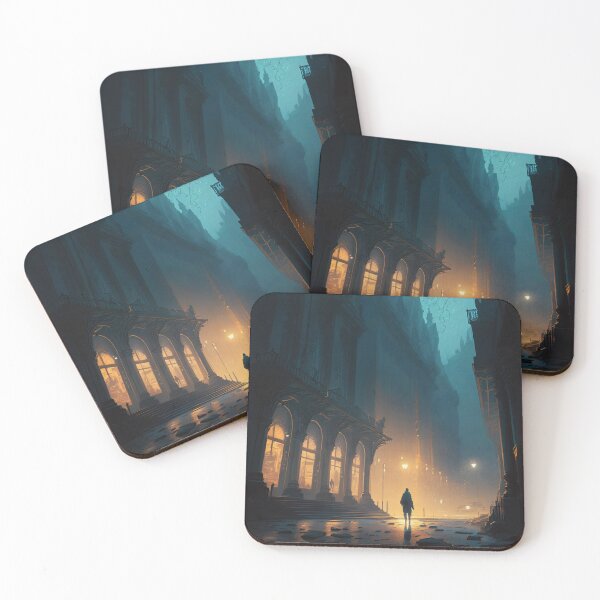 Item preview, Echoes of the Past: Walking Through Haunted Streets designed and sold by oanaunciuleanu.
