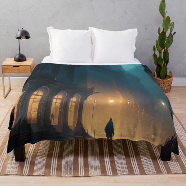 Item preview, Echoes of the Past: Walking Through Haunted Streets designed and sold by oanaunciuleanu.