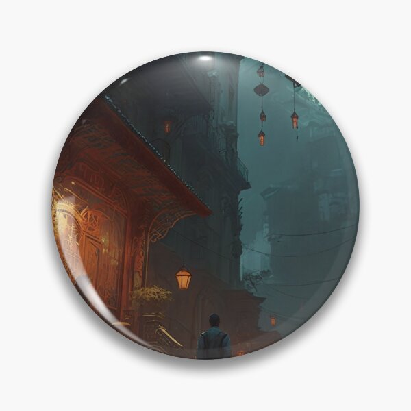 Item preview, Echoes of the Past: Walking Through Haunted Streets designed and sold by oanaunciuleanu.