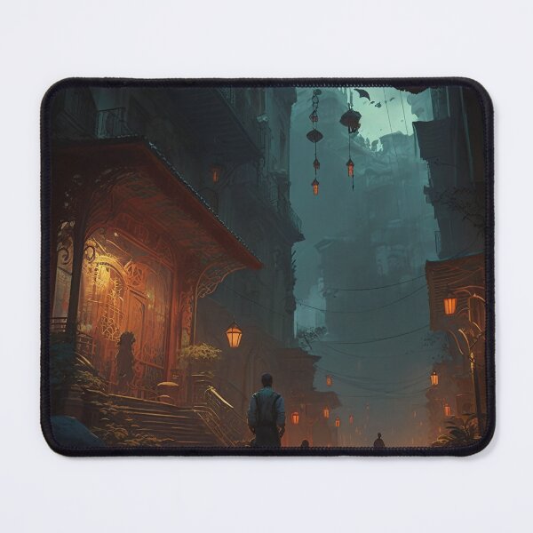 Item preview, Echoes of the Past: Walking Through Haunted Streets designed and sold by oanaunciuleanu.