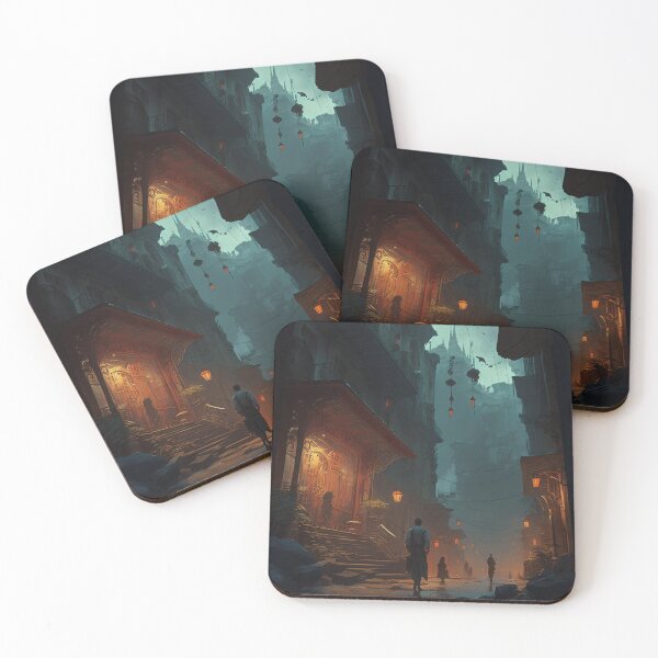 Item preview, Echoes of the Past: Walking Through Haunted Streets designed and sold by oanaunciuleanu.
