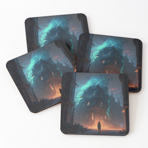 Item preview, Echoes of the Past: Walking Through Haunted Streets designed and sold by oanaunciuleanu.