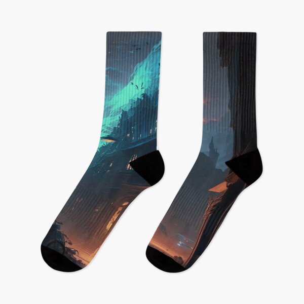 Item preview, Echoes of the Past: Walking Through Haunted Streets designed and sold by oanaunciuleanu.